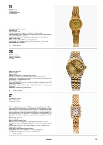 Important Jewels, Watches × 轻奢 配件 , March 2026 第 11 页