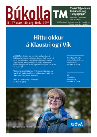 Búkolla 11.–17. mars 2026