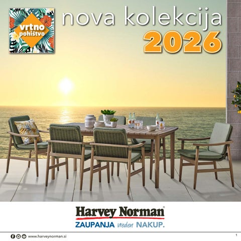 Vrtno pohištvo 2026 - Harvey Norman