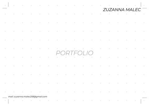 Portfolio Zuzanna Malec