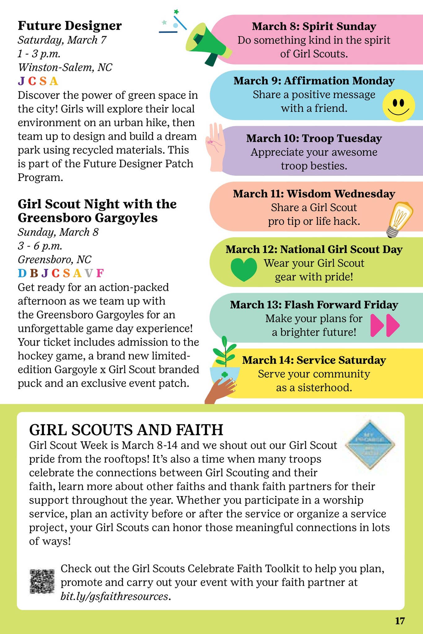 Sample Gsp Program Girl Scout Program Guide: January-July 2026 by GSCP2P - Issuu