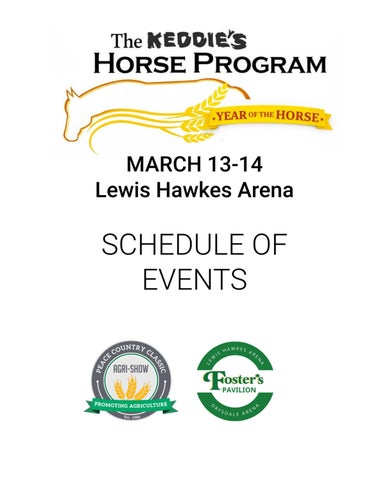 Horse Program pages for flip