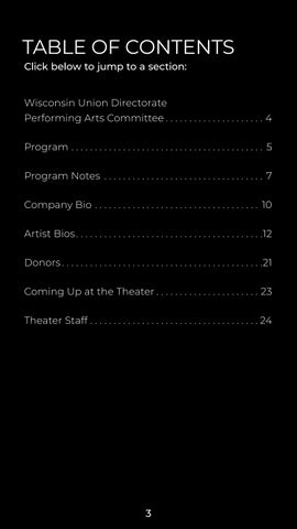 Bill T. Jones/Arnie Zane Company: Still / Here - Program 第 3 页