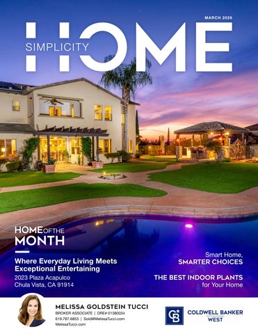 Melissa Goldstein Tucci | Home Simplicity, March 2026