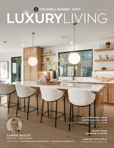 Carrie Bailey | Luxury Living, March 2026