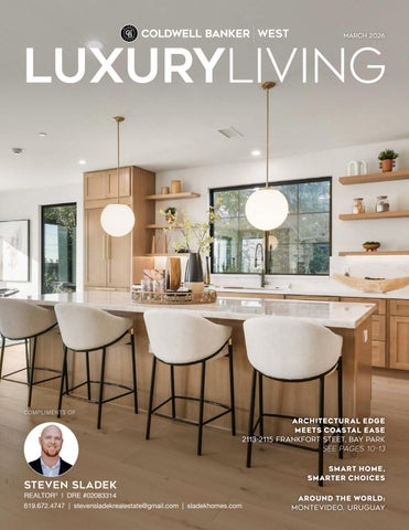 Steven Sladek | Luxury Living, March 2026