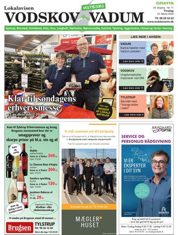Lokalavisen Vodskov Vestbjerg Vadum nr. 11 - 2026