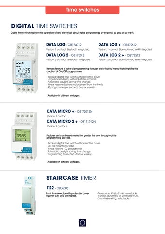 Detectors and Time Swtiches 灯饰手册 ENG 2026 第 10 页