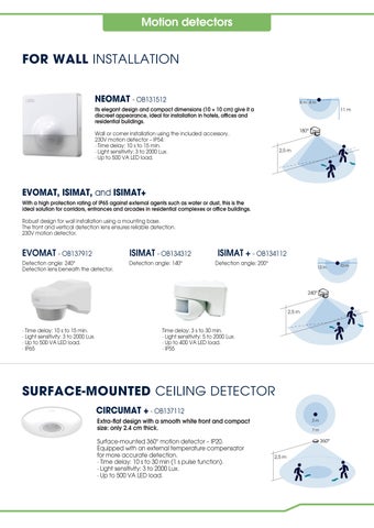 Detectors and Time Swtiches 灯饰手册 ENG 2026 第 3 页