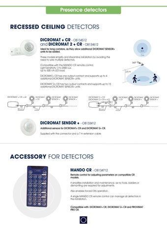 Detectors and Time Swtiches 灯饰手册 ENG 2026 第 6 页