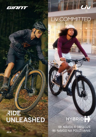 Návod na elektrokola Giant & Liv 2026 CZ-SK - verze 8.4