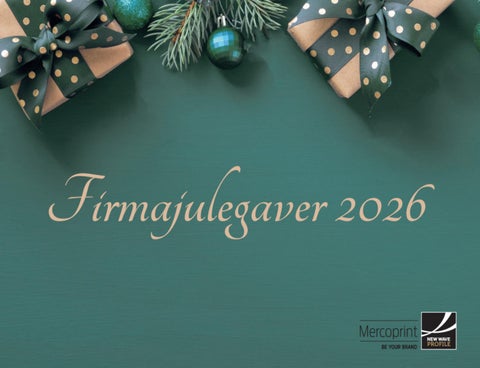 Mercoprint Julegaver 2026