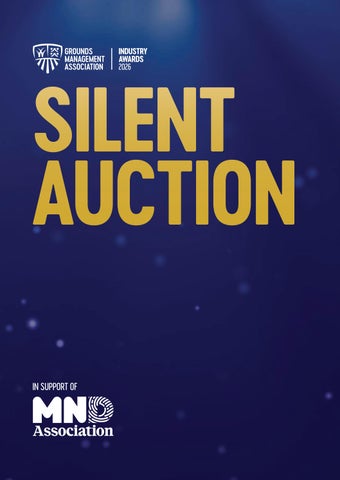 Silent Auction GMA Industry Awards 2026