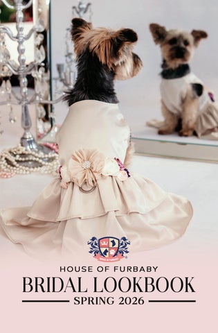 House Of Furbaby Wholesale Spring Bridal Lookbook