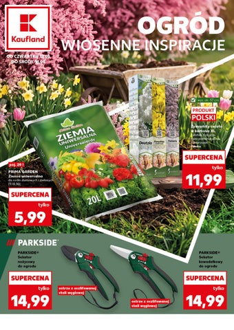 Kaufland gazetka Ogród od 12.03 do 18.03.2026