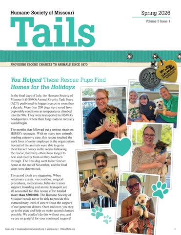 Tails Magazine - Spring 2026