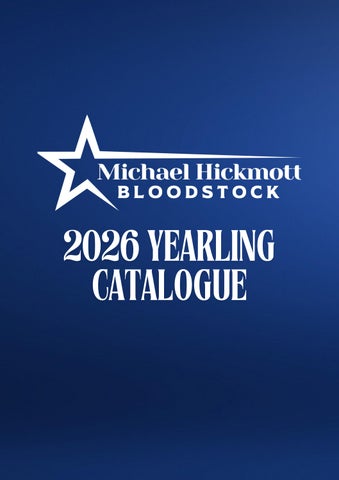 Michael Hickmott Bloodstock - Yearling Catalogue