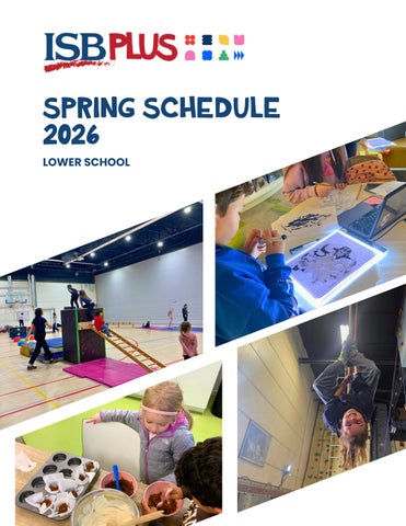 ISB Plus - Spring 2026 LS Schedule