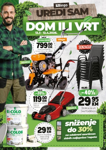 Uredi sam dom ili vrt | 13.3 - 12.4.2026.