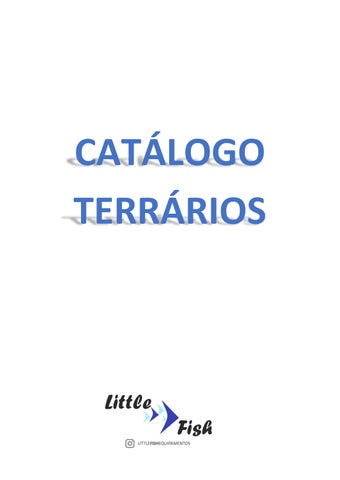Catálogo Terrários
