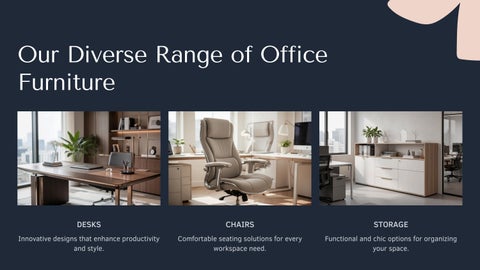 Aurora Office Furniture 家具目录 · Presentation - 第 3 页