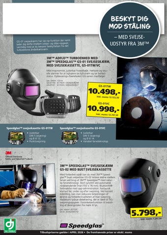 TEMA - 3M svejseskærme april 2026