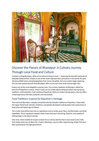 Townhall Restaurant – The Best Restaurant in Bharatpur for Food Lovers