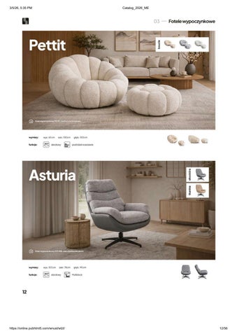Esteta Interiori 灯饰目录 · Mebel Elite 2026 第 12 页