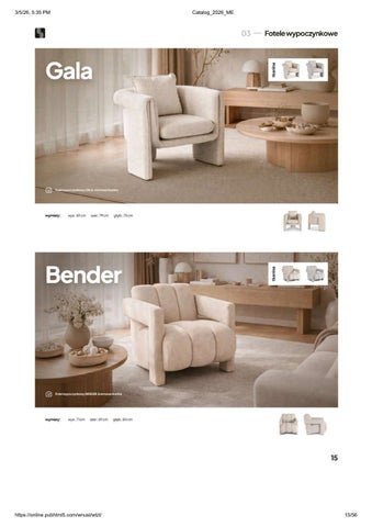 Esteta Interiori 灯饰目录 · Mebel Elite 2026 第 15 页