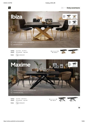 Esteta Interiori 灯饰目录 · Mebel Elite 2026 第 19 页