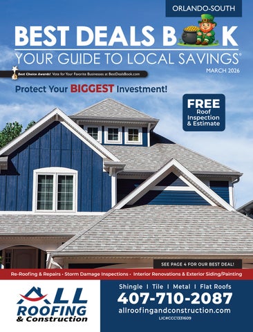 2026 - Best Deals Book - March  -  Orlando South