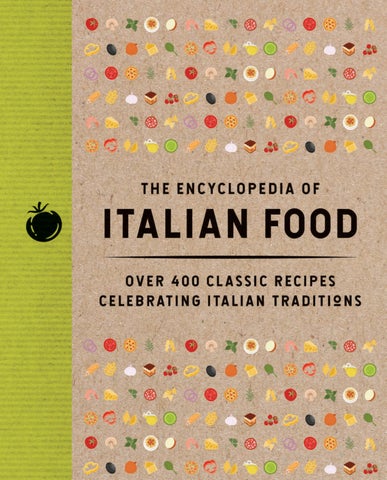 Encyclopedia of Italian Food - Sample