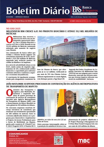 BOLETIM BANCA & SEGUROS 13.03.2026