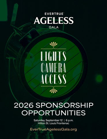 EverTrue Ageless Gala 2026 - Sponsorship Opportunities