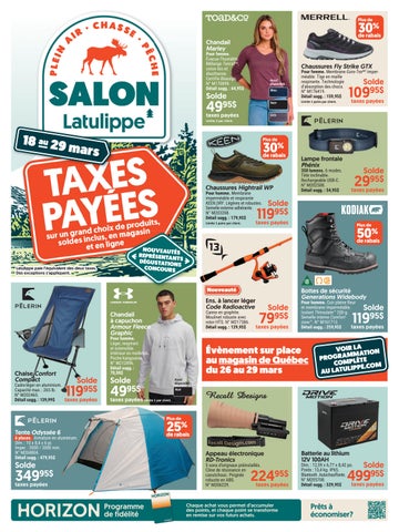 Circulaire Salon Latulippe 2026