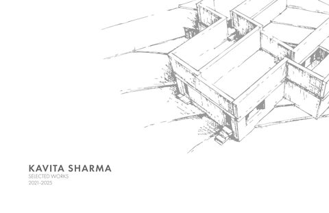 Kavita Sharma's Architecture Portfolio 2021-2025