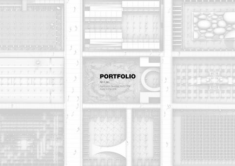 Portfolio for UCL MArch Architectural Design