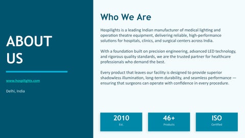 CrystalWebSolutions Hospilights – Healthcare 灯饰 Solutions 目录 第 2 页