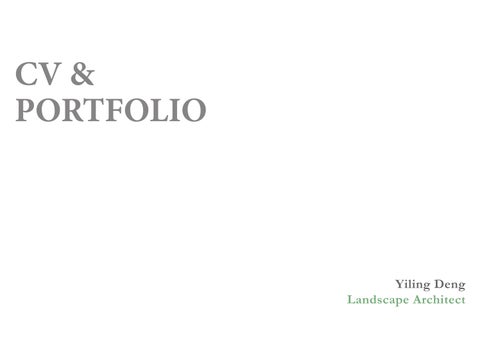 Portfolio YD