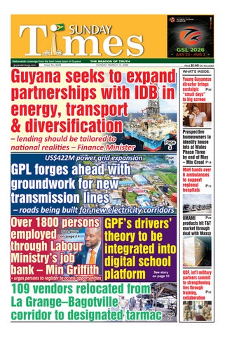 Guyana Times - Sunday, March 15, 2026