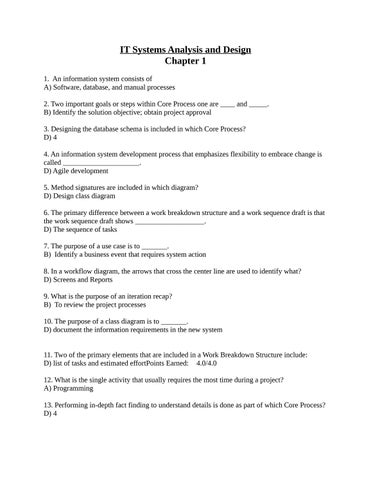CIST2921 Quiz All Chapters