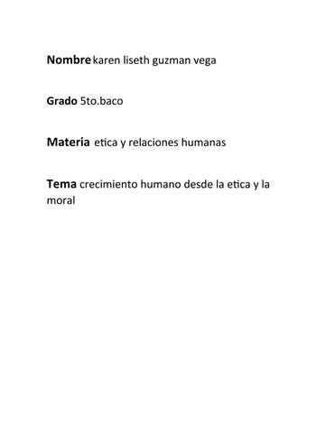 karen liseht proyecto de etica