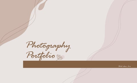 Photography Portfolio 