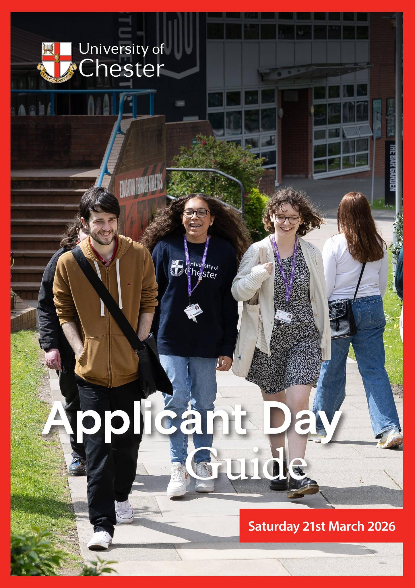 Applicant Day Guide March 2026 by University of Chester - Issuu