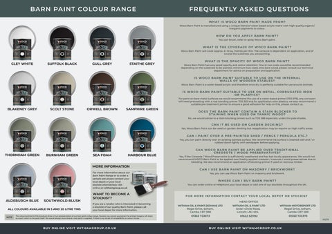 Barn Paint Brochure by withamgroup - Issuu