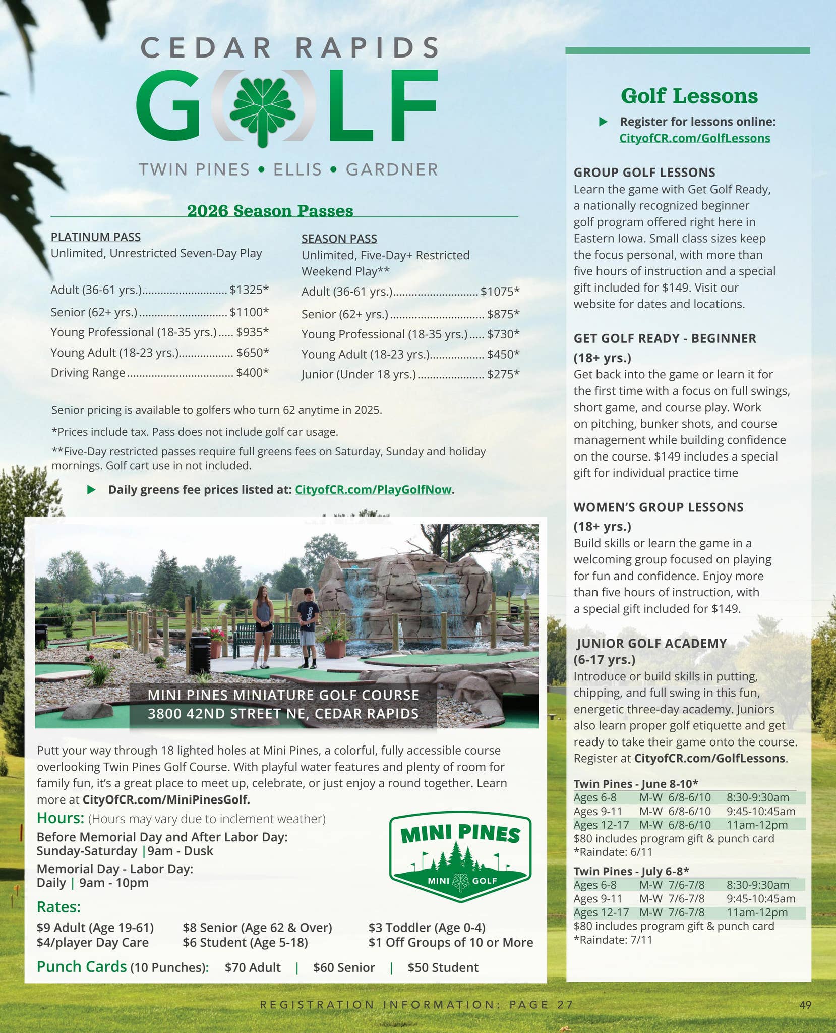 Play-Spring-Summer 2026 by City of Cedar Rapids - Issuu