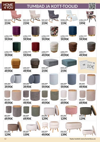 家居 4you diivanite ja tugitoolide kataloog 2025 第 12 页