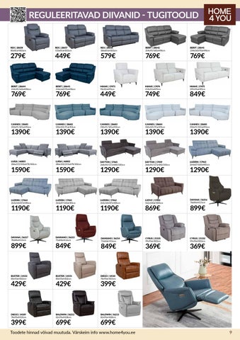 家居 4you diivanite ja tugitoolide kataloog 2025 第 9 页