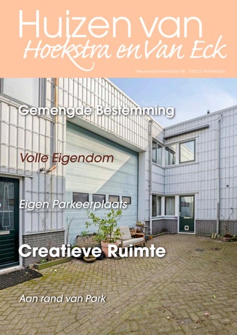 Brochure Nieuwendammerkade 58 te Amsterdam