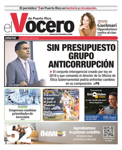 EL VOCERO | Edición martes, 17 de marzo de 2026